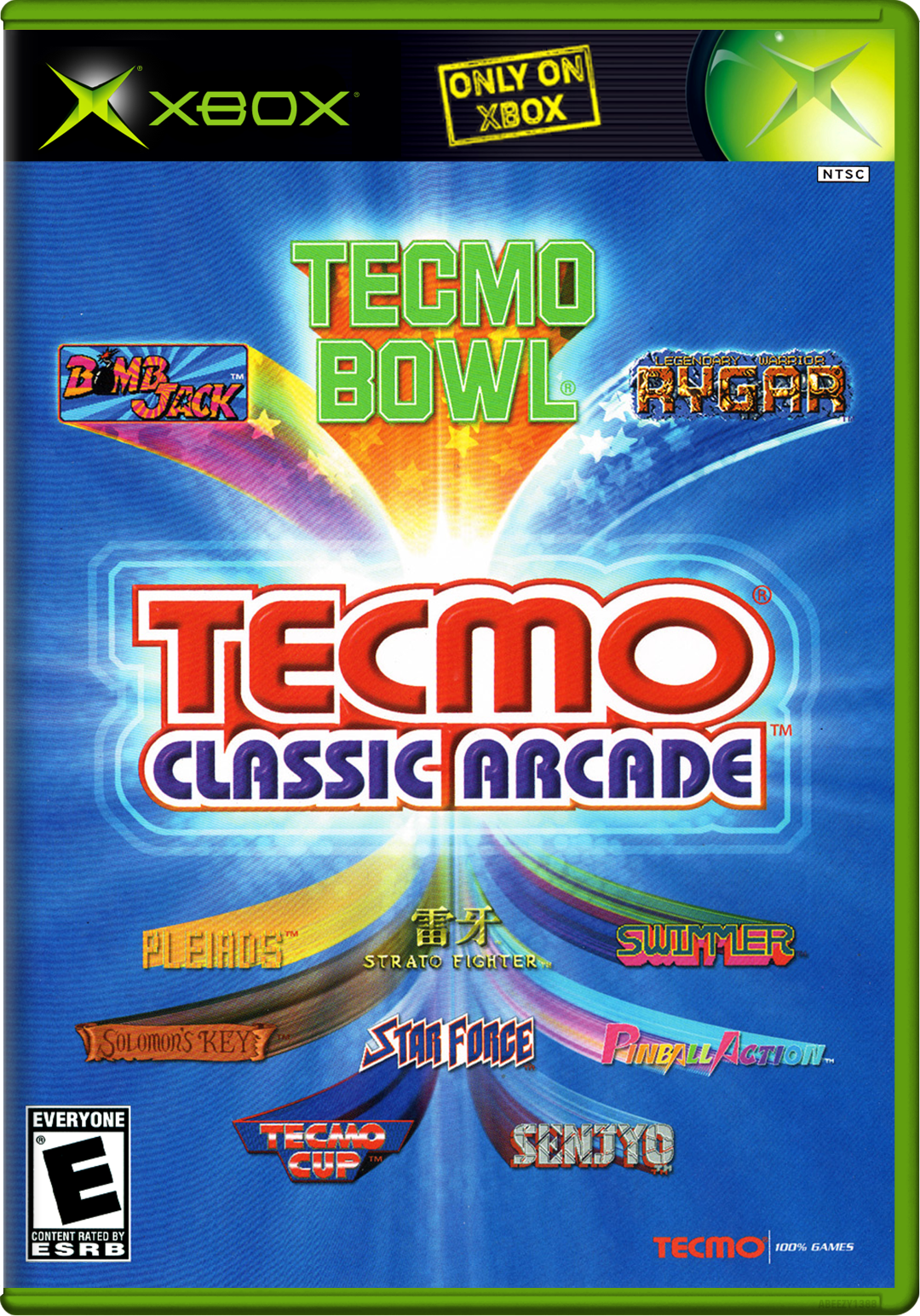 Tecmo Classic Arcade (Usa, Japan) Xbox Print Poster