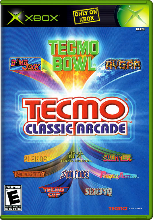 Tecmo Classic Arcade (Usa, Japan) Xbox Print Poster