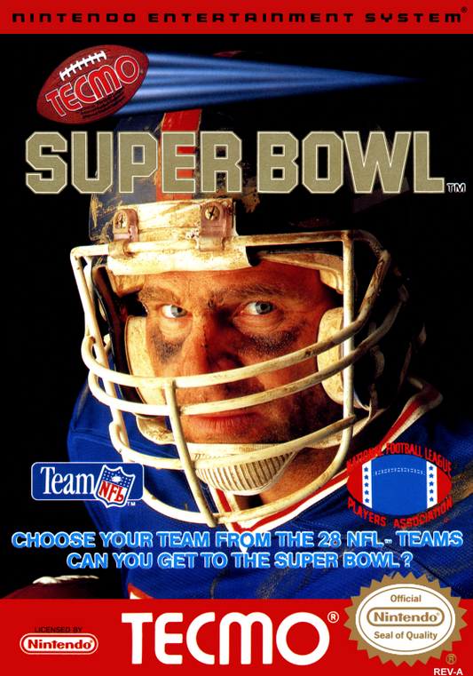 Tecmo Super Bowl (Usa) Nes Print Poster
