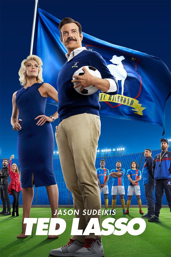 Ted Lasso Movie Comedy Drama Sport Painting Wall Art Home Decor Poster