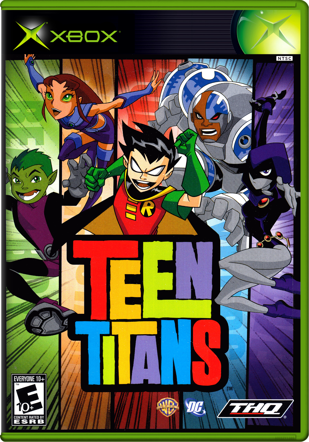 Teen Titans Xbox Print Poster