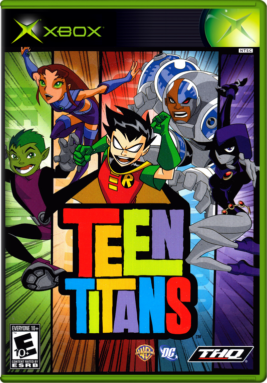 Teen Titans Xbox Print Poster
