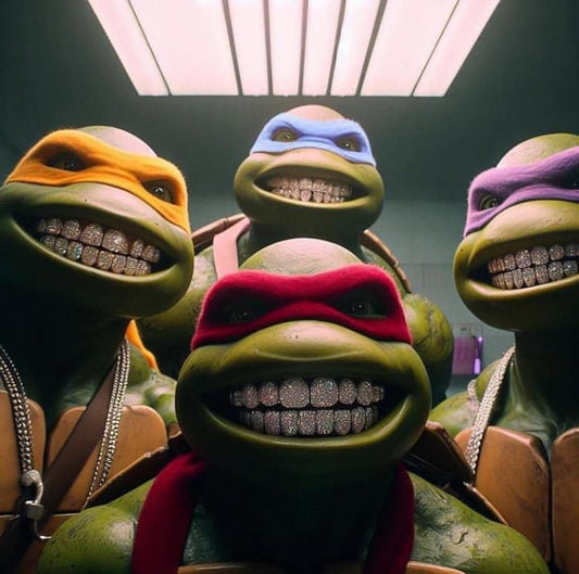 Teenage Mutant Ninja Turtles Group Smiles Print Poster