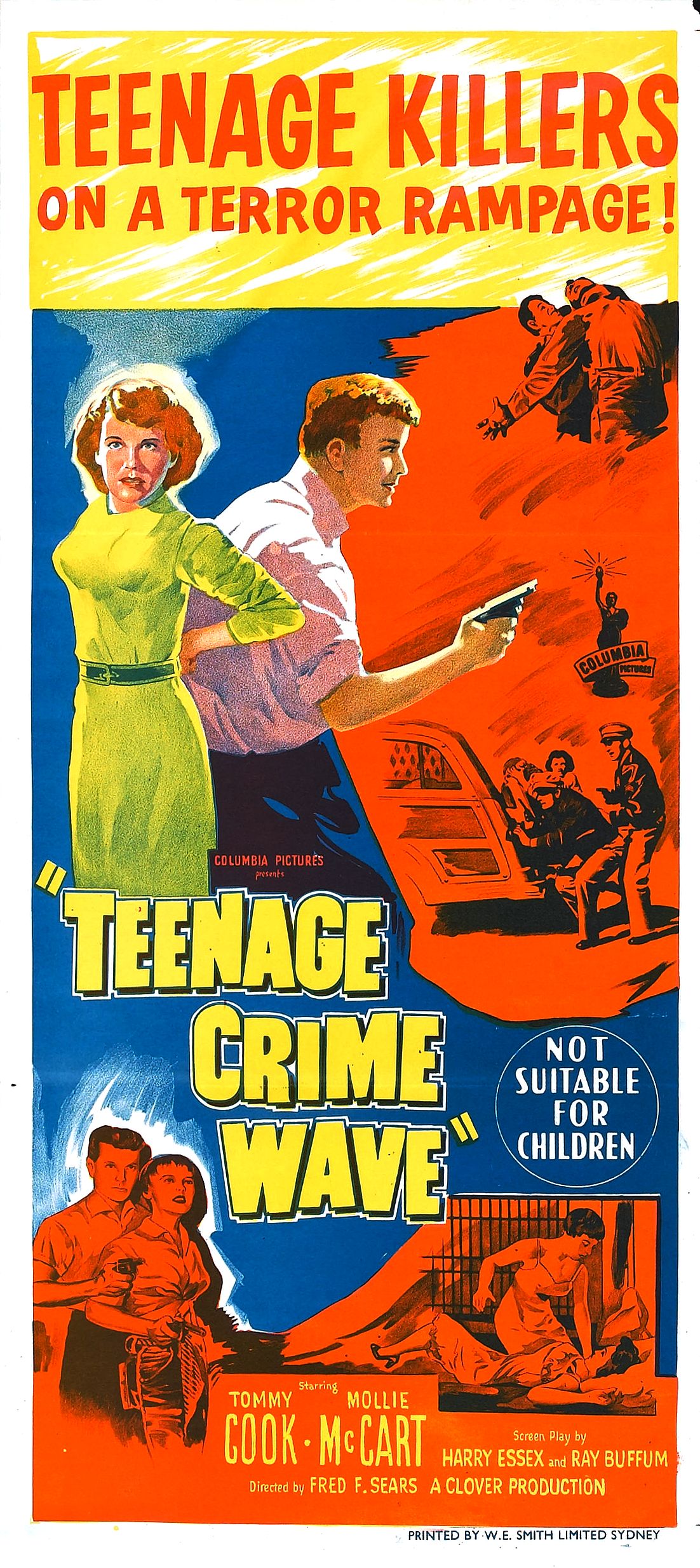 Teenage Crime Wave 02 Movie Keychain