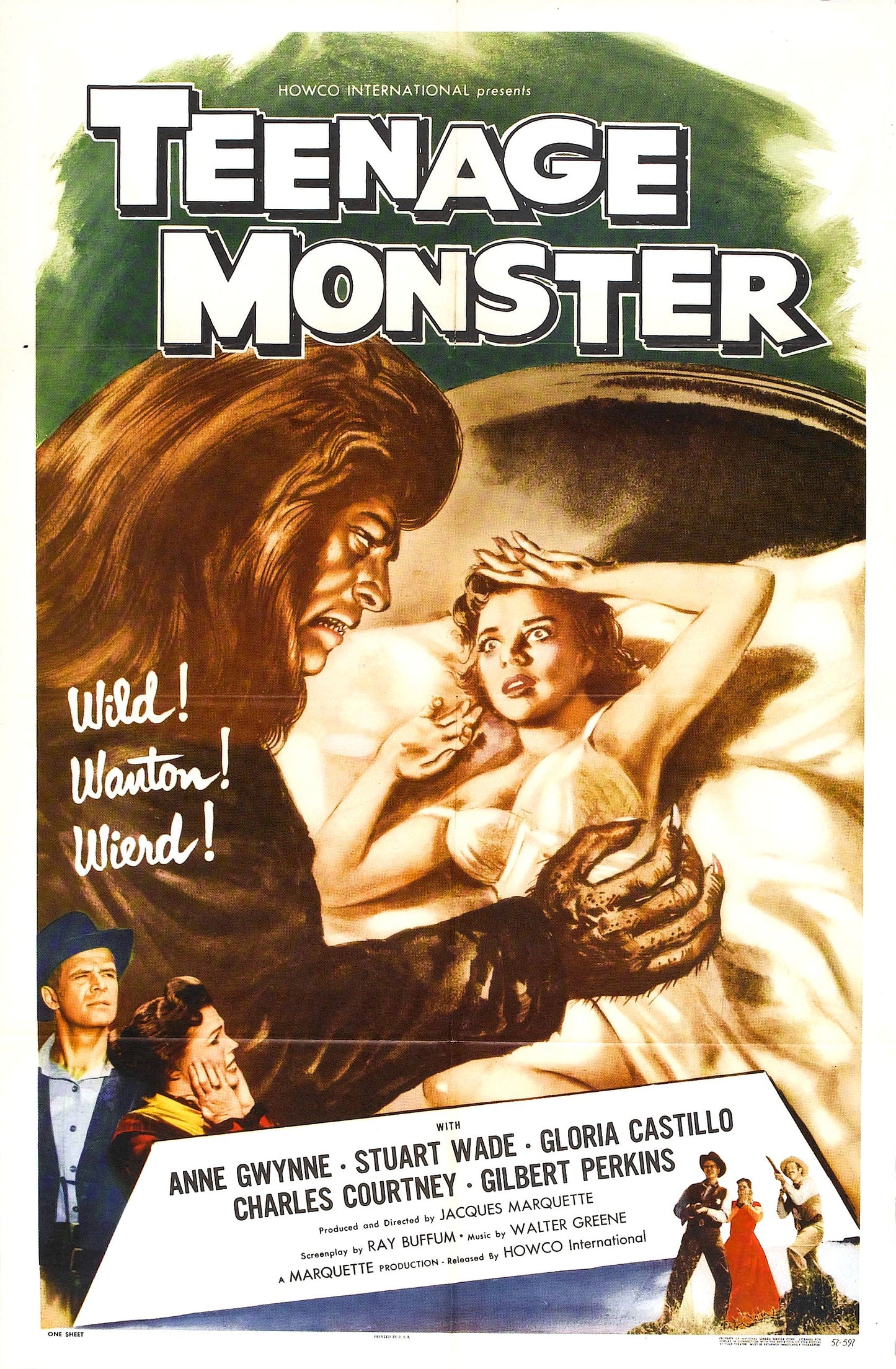 Teenage Monster 01 Movie Magnet