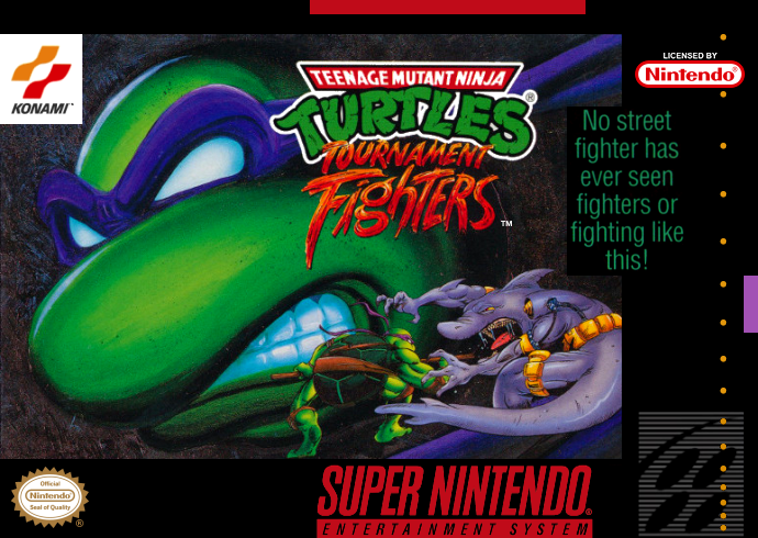 Teenage Mutant Ninja Turtles Tournament Fighters (Usa) Snes Print Poster