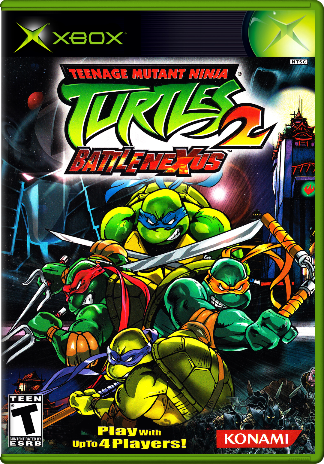 Teenage Mutant Ninja Turtles 2 Battle Nexus Xbox Print Poster