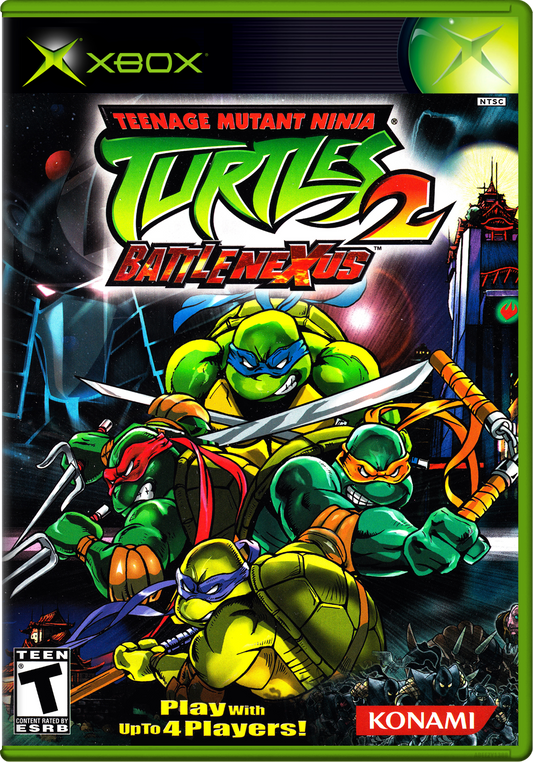 Teenage Mutant Ninja Turtles 2 Battle Nexus Xbox Print Poster