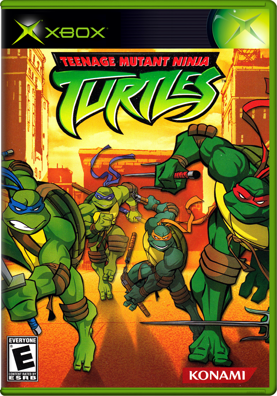 Teenage Mutant Ninja Turtles Xbox Print Poster