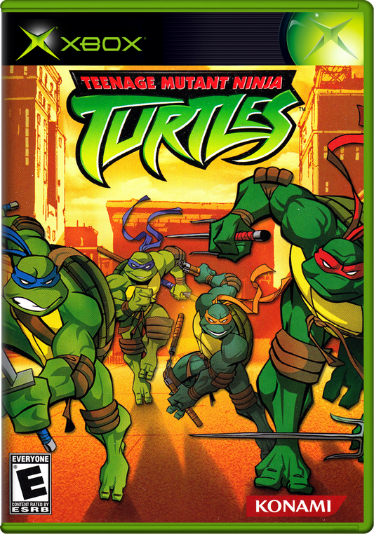 Teenage Mutant Ninja Turtles Xbox Print Poster
