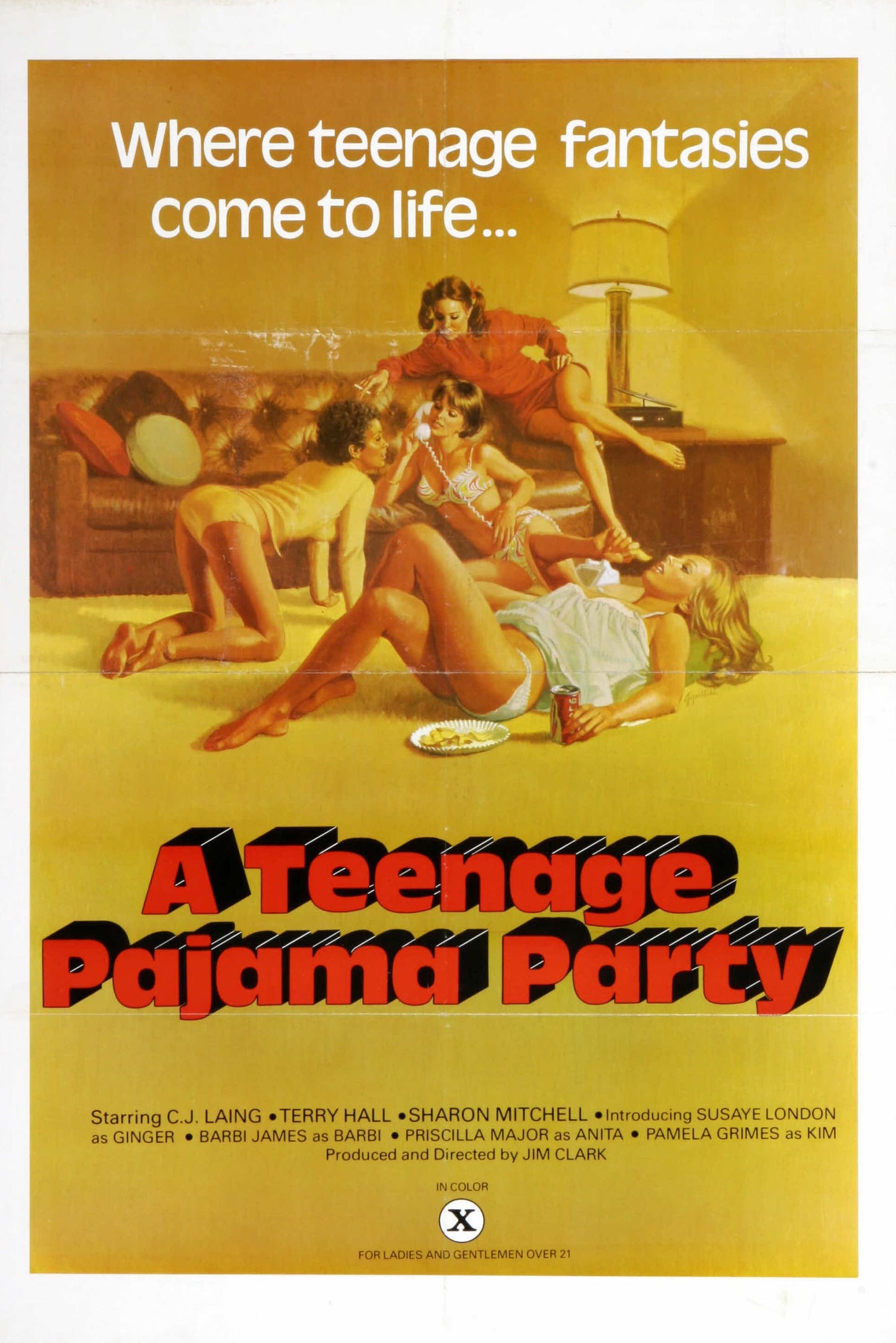 Teenage Pajama Party 01 Movie Magnet