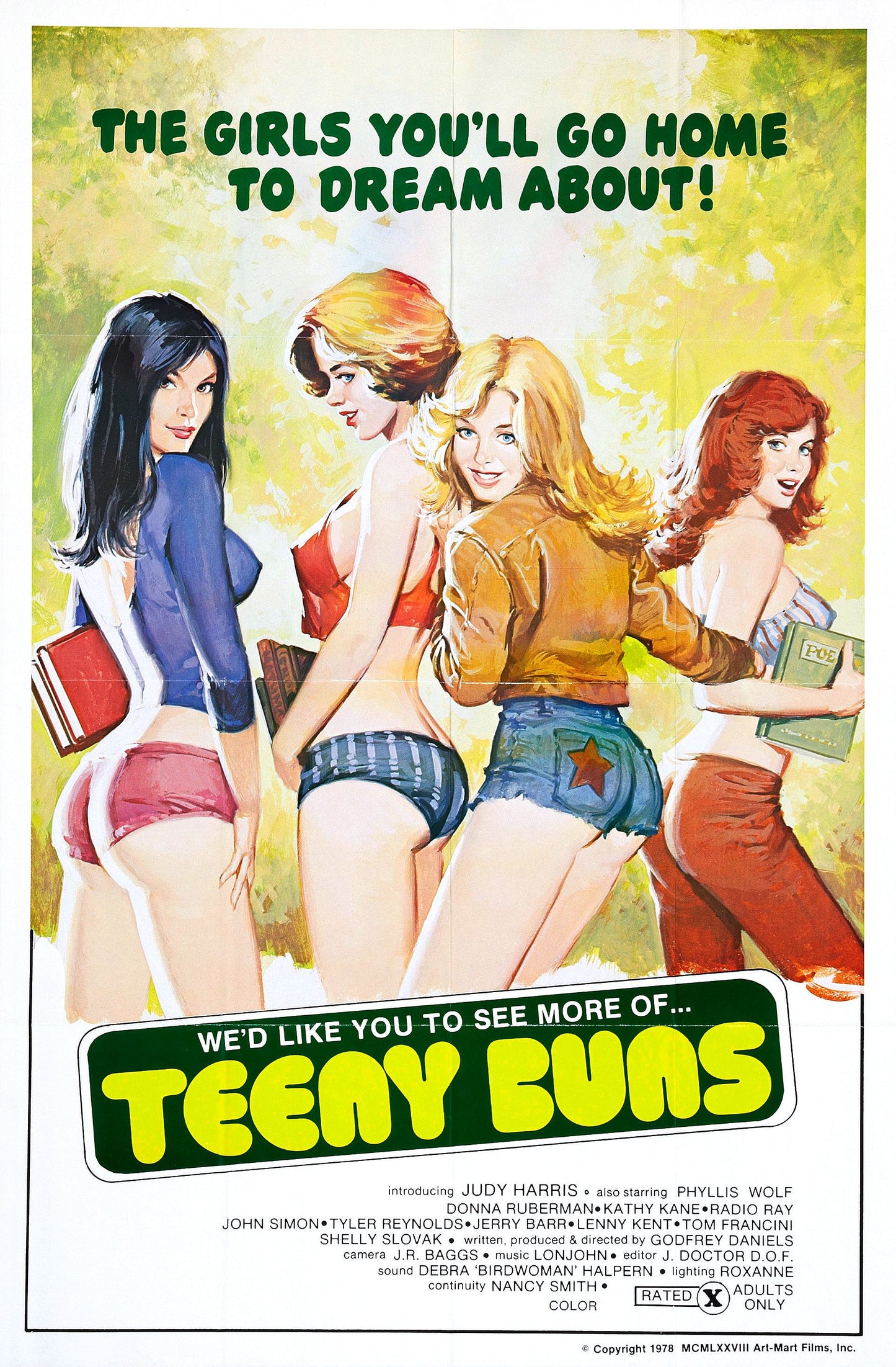 Teeny Buns 01 Movie Magnet