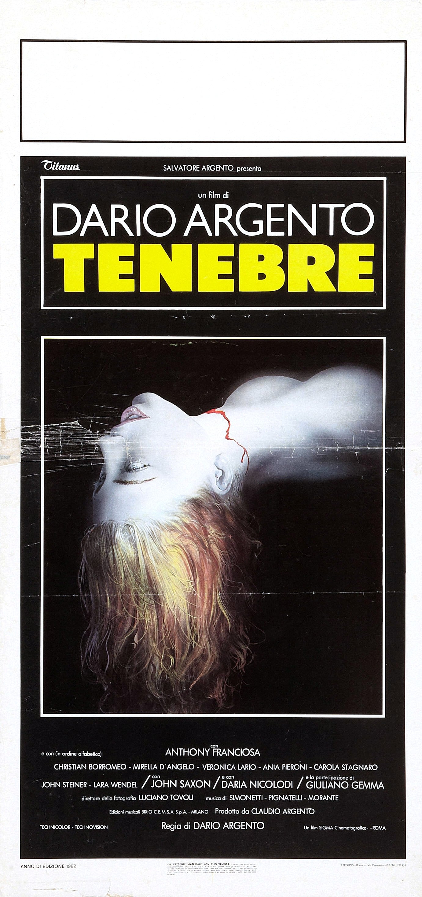 Tenebre 02 Movie Keychain
