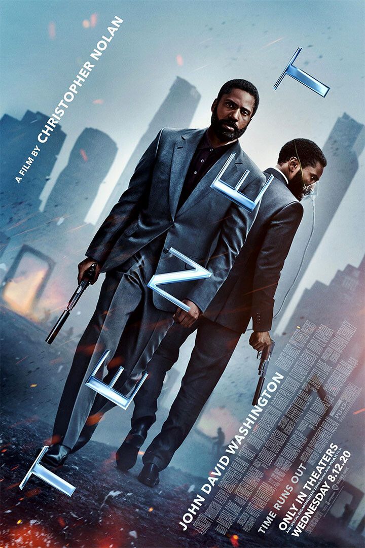 Tenet Movie 2020 Time Runs Out Thriller Print Jigsaw Puzzle
