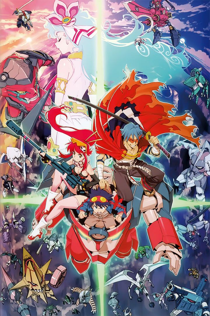 Tengen Toppa Gurren Lagann Japanese Anime Tv Series Jigsaw Puzzle