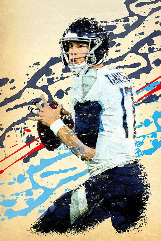 Tennessee Titans Ryan Tannehill American Football Player Jigsaw Puzzle