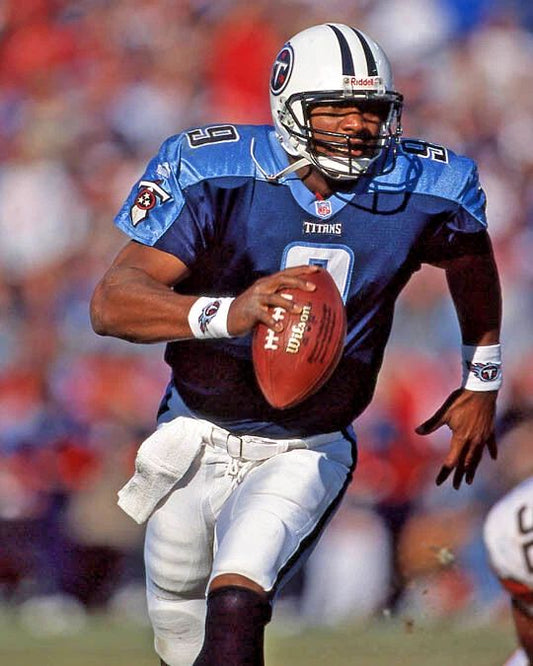 Tennessee Titans Steve Mcnair Glossy Photo Football Print Poster 2