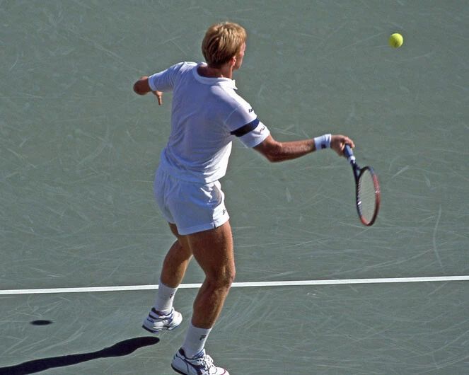 Tennis Champion Boris Becker Glossy Photo Print Poster