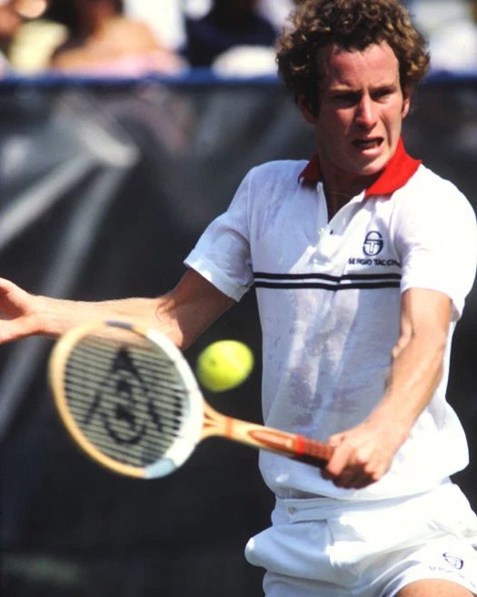 Tennis Champion John Mcenroe Glossy Magnet Magnet