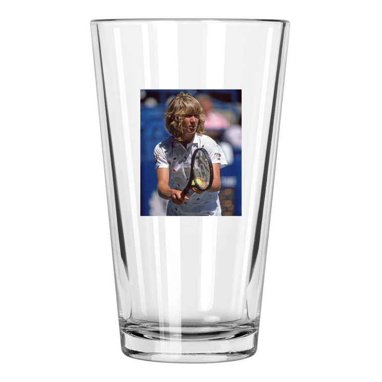 Tennis Champion Steffi Graf Photo Pint Beer Drinking Glass