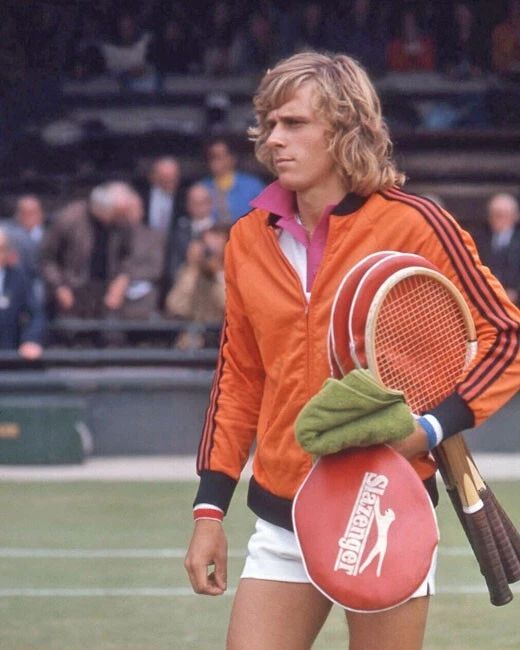Tennis Legend Bjorn Borg Glossy Keychain Keychain 11 Grand Slam Titles Print