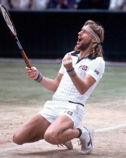 Tennis Legend Bjorn Borg Glossy Magnet Magnet 11 Grand Slam Titles 2