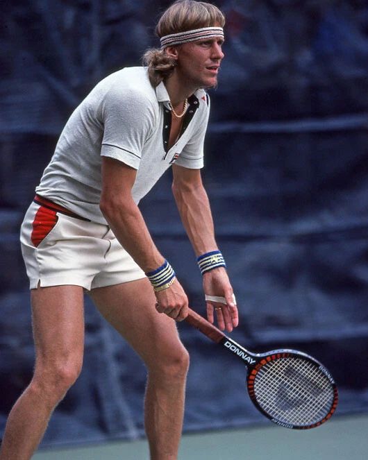 Tennis Legend Bjorn Borg Glossy Magnet Magnet 11 Grand Slams