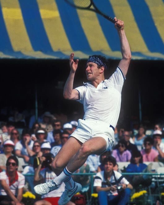 Tennis Legend John Mcenroe Glossy Magnet Print Superstar Magnet