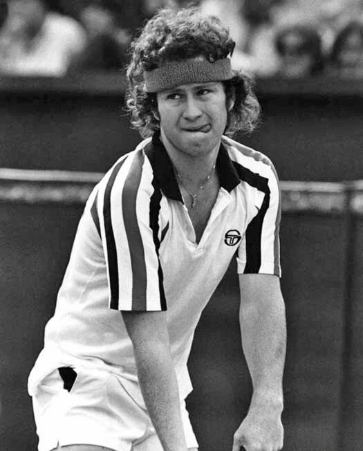 Tennis Legend John Mcenroe Glossy Keychain Print Wimbledon Keychain 2