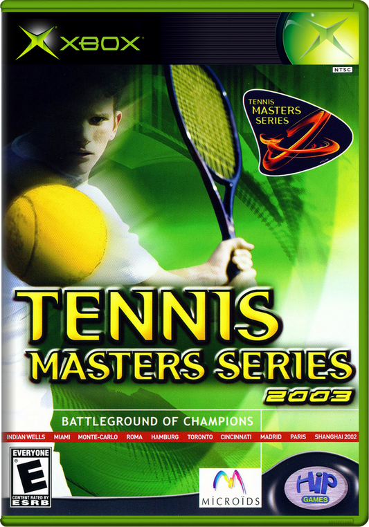 Tennis Masters Series 2003 Xbox Print Poster