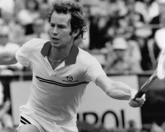 Tennis Pro John Mcenroe Glossy Keychain Keychain