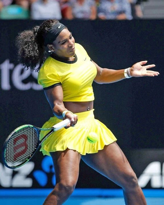 Tennis Star Serena Williams Glossy Keychain Keychain Wimbledon Print