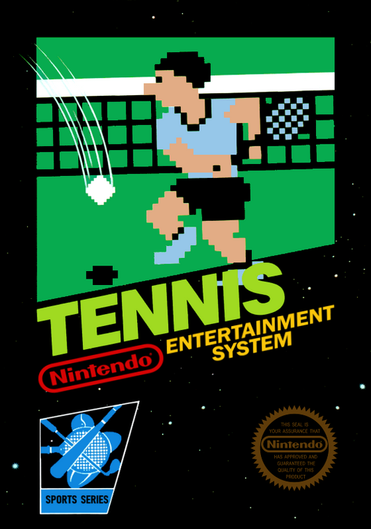 Tennis (Usa) Nes Print Poster