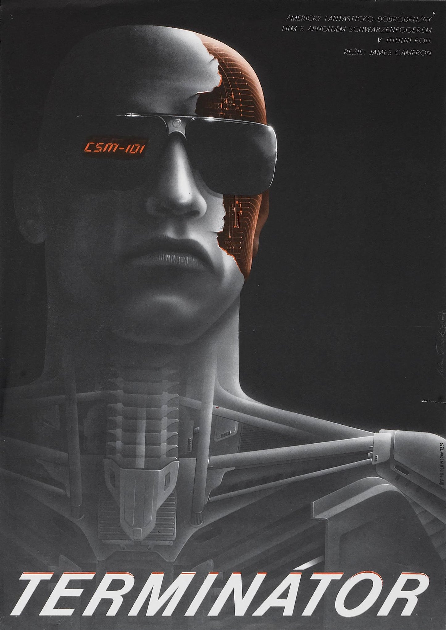 Terminator 06 Movie Magnet