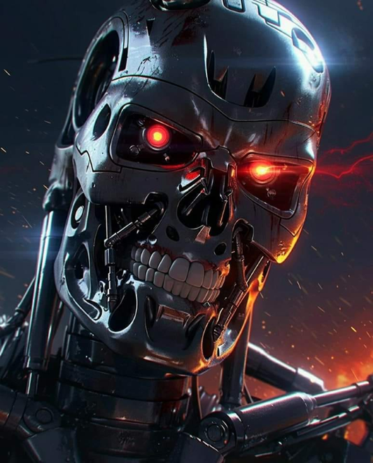 Terminator Cyborg 8472 Print Poster