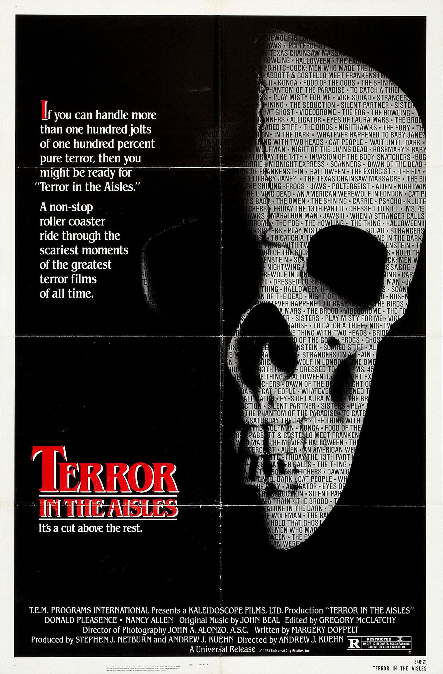 Terror In Aisles 01 Movie Magnet
