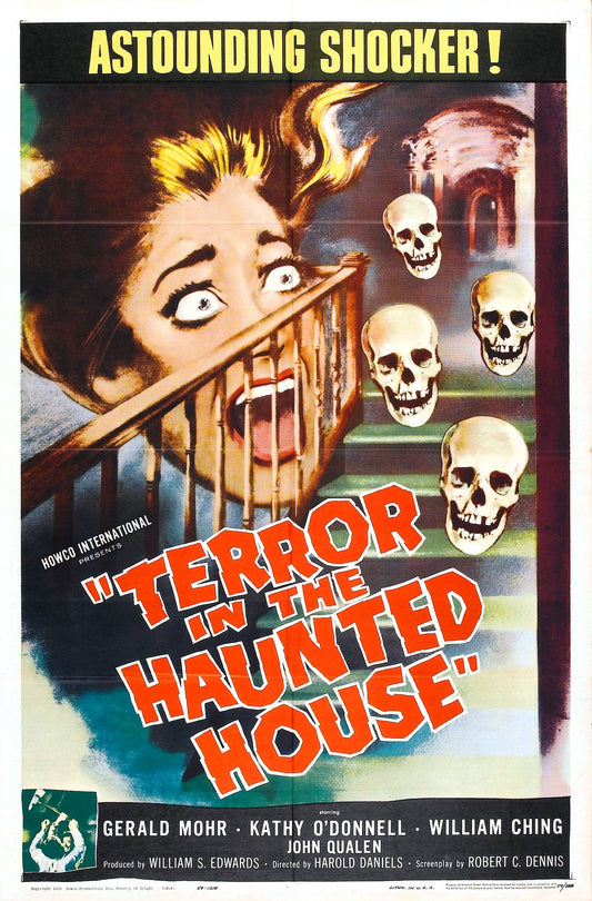 Terror In Haunted House 01 Movie Magnet