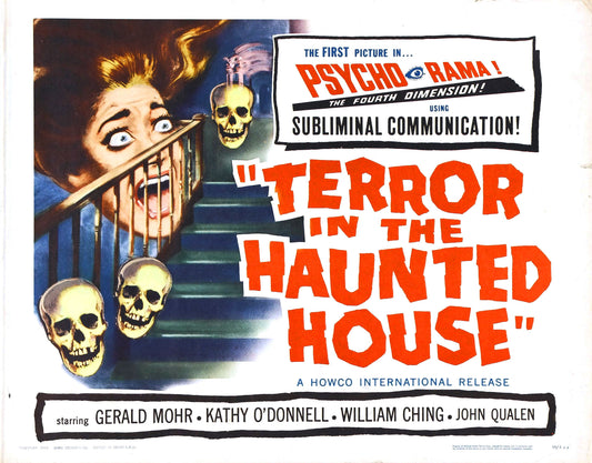 Terror In Haunted House 02 Movie Magnet