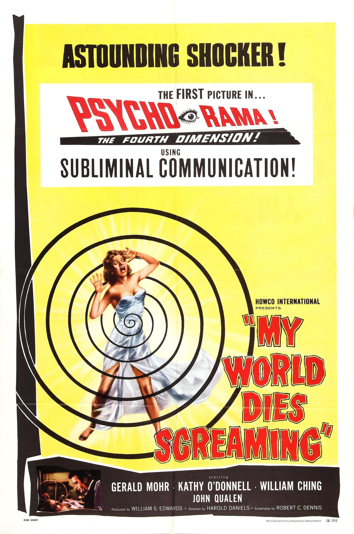Terror In Haunted House 03 Movie Magnet