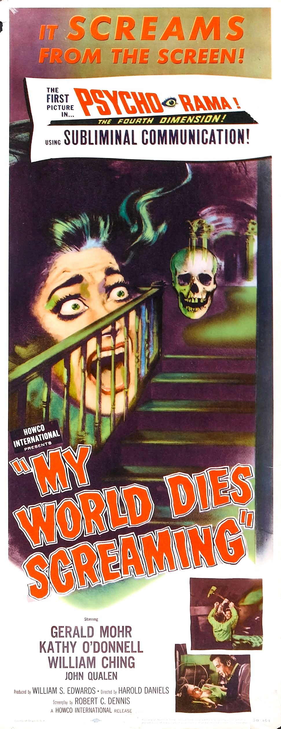 Terror In Haunted House 04 Movie Magnet