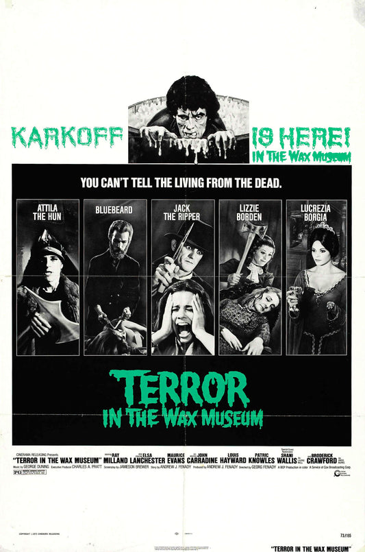 Terror In Wax Museum 01 Movie Magnet