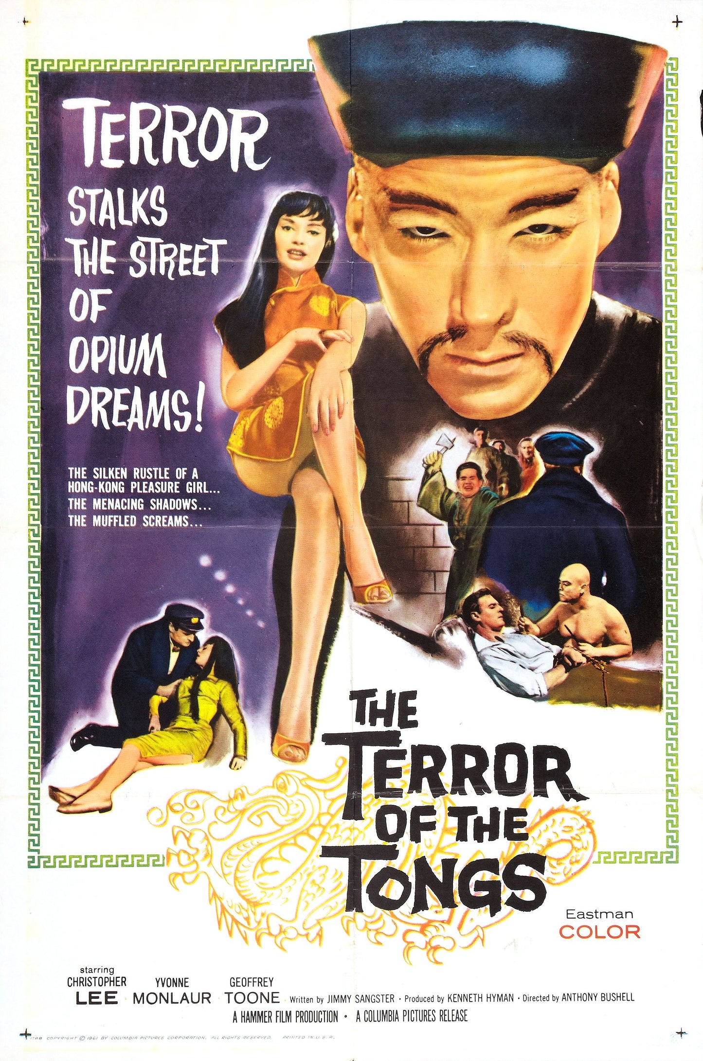 Terror Of Tongs 01 Movie Magnet