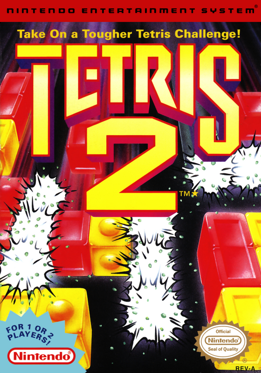 Tetris 2 (Usa) Nes Print Poster