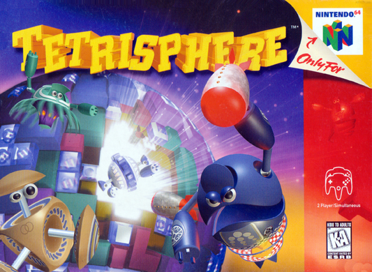 Tetrisphere N64 Print Poster