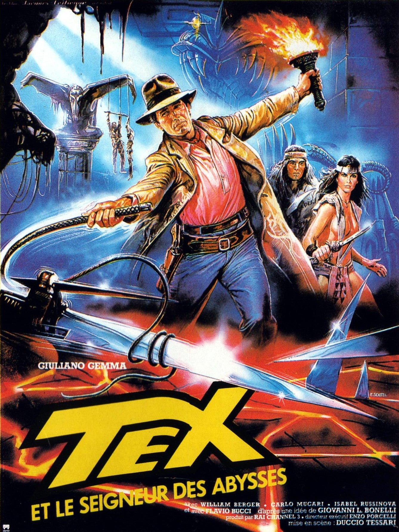 Tex And Lord Of Deep 01 Movie Magnet