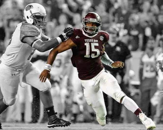 Texas A&M Aggies Myles Garrett Glossy Spotlight Keychain College Keychain