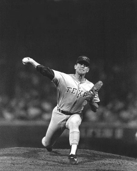 Texas Rangers Nolan Ryan Glossy Magnet Baseball Magnet Hof 99