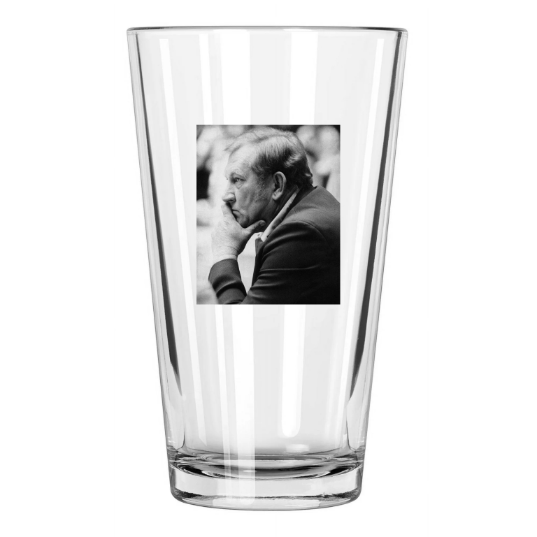 Texas Western Utep Coach Don Haskins Photo Ncaa Pint Beer Drinking Glass