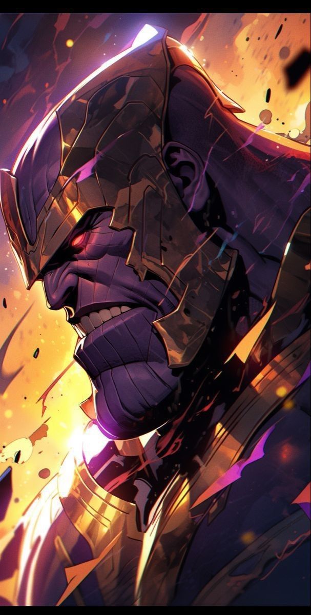 Thanos Portrait Inspiration Jigsaw Puzzle