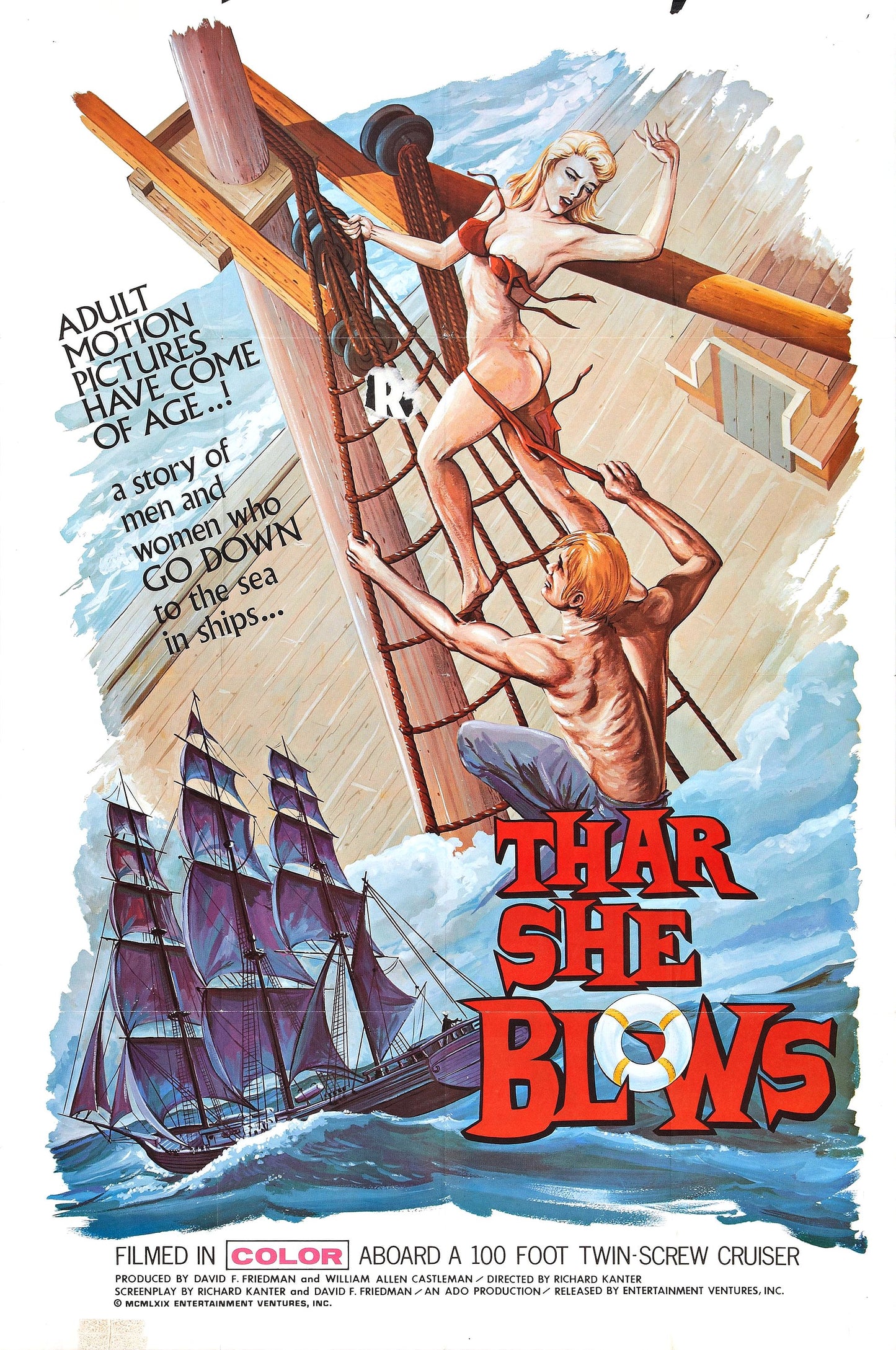 Thar She Blows 01 Movie Magnet